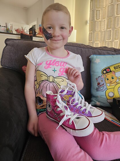 Super Macy with their Supershoes