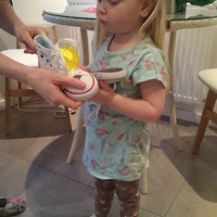 Orla in her Supershoes