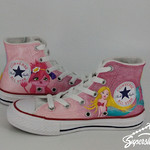 (Supershoes Pair #2944) - Super Poppy