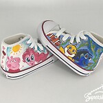 (Supershoes Pair #5944) - Super Poppy