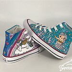 (Supershoes Pair #7037) - Super Rosa