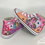 (Supershoes Pair #7026) - Super Poppy