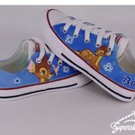 (Supershoes Pair #3836) - Bonnie-Blue