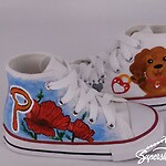 (Supershoes Pair #4241) - Super Poppy