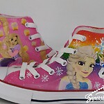 (Supershoes Pair #4347) - Super Poppy