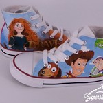 (Supershoes Pair #3341) - Super Flora