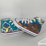 (Supershoes Pair #7030) - Ruby