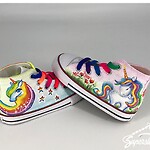 (Supershoes Pair #5912) - Super Poppy