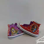 (Supershoes Pair #2702) - Super Poppy