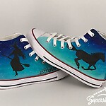 (Supershoes Pair #8201) - Super Clementine