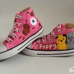 (Supershoes Pair #843) - Super Poppy