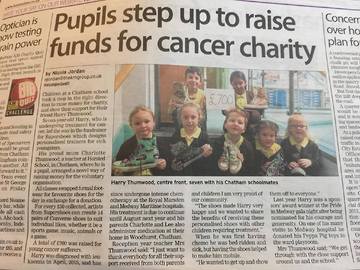 Horstead School made it into the local paper!