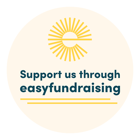 Easyfundraising website sticker