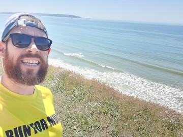 Julian started running to make his late Mum proud