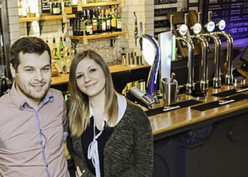 Tara & Andrew took over the White Hart in November 2015.