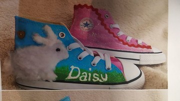 fluffy rabbit shoes