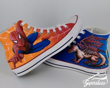 spidey and dragon