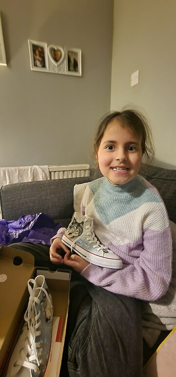 xanthia with shoes