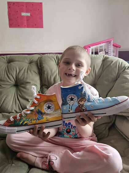 Super Freya with their Supershoes