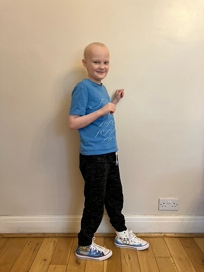 Super George with their Supershoes