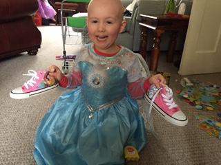 Bella with their Supershoes