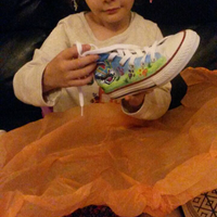 Leah with her Supershoes